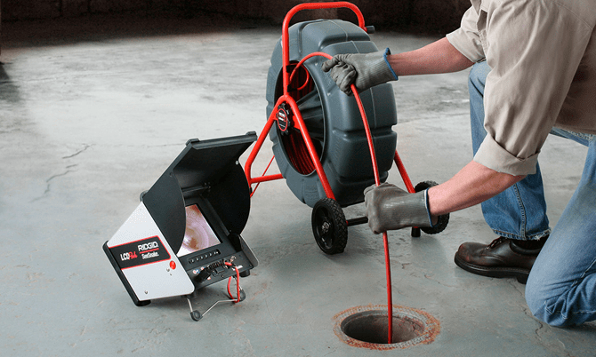Video Pipe Inspection in Sudley